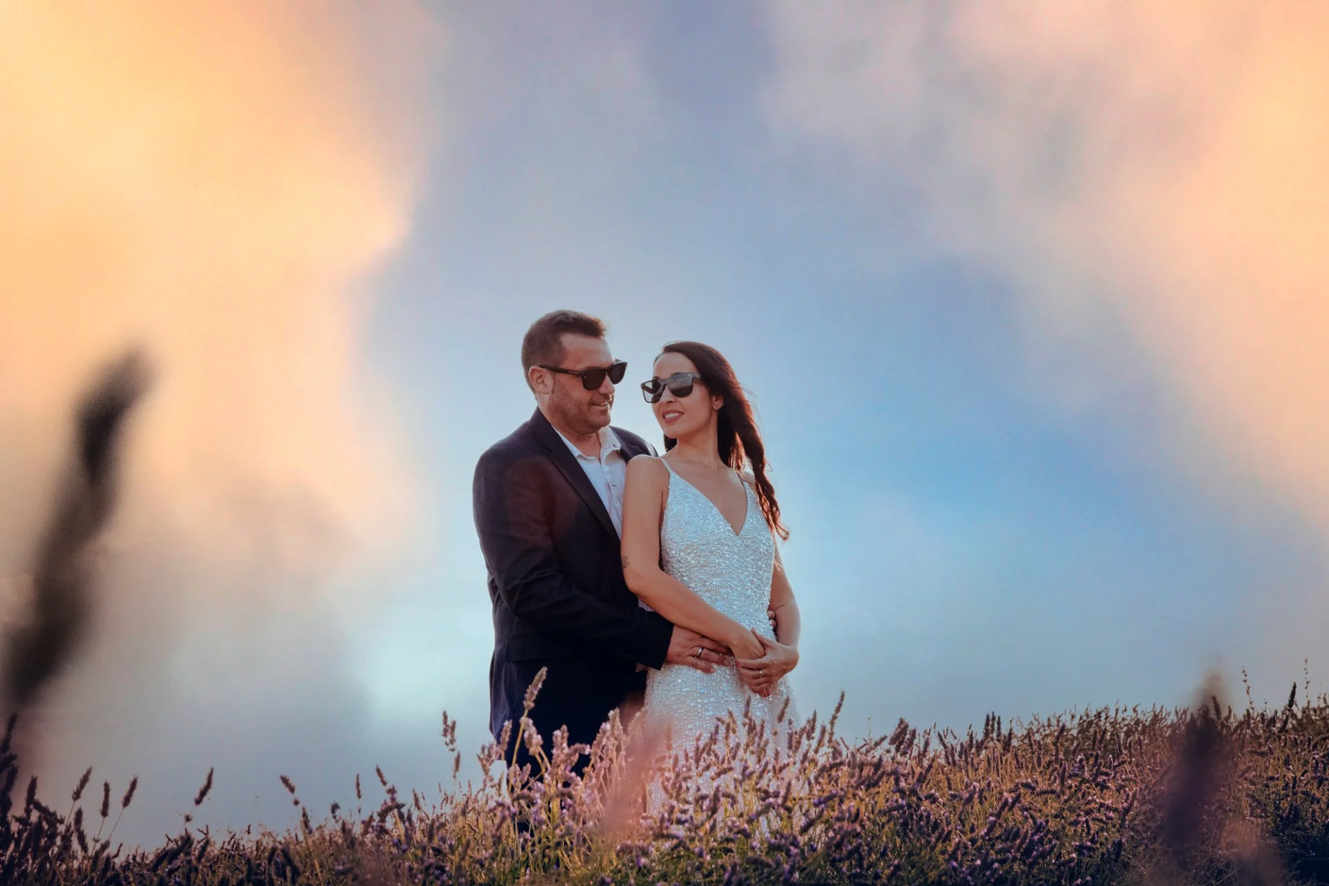 Foto de los novios