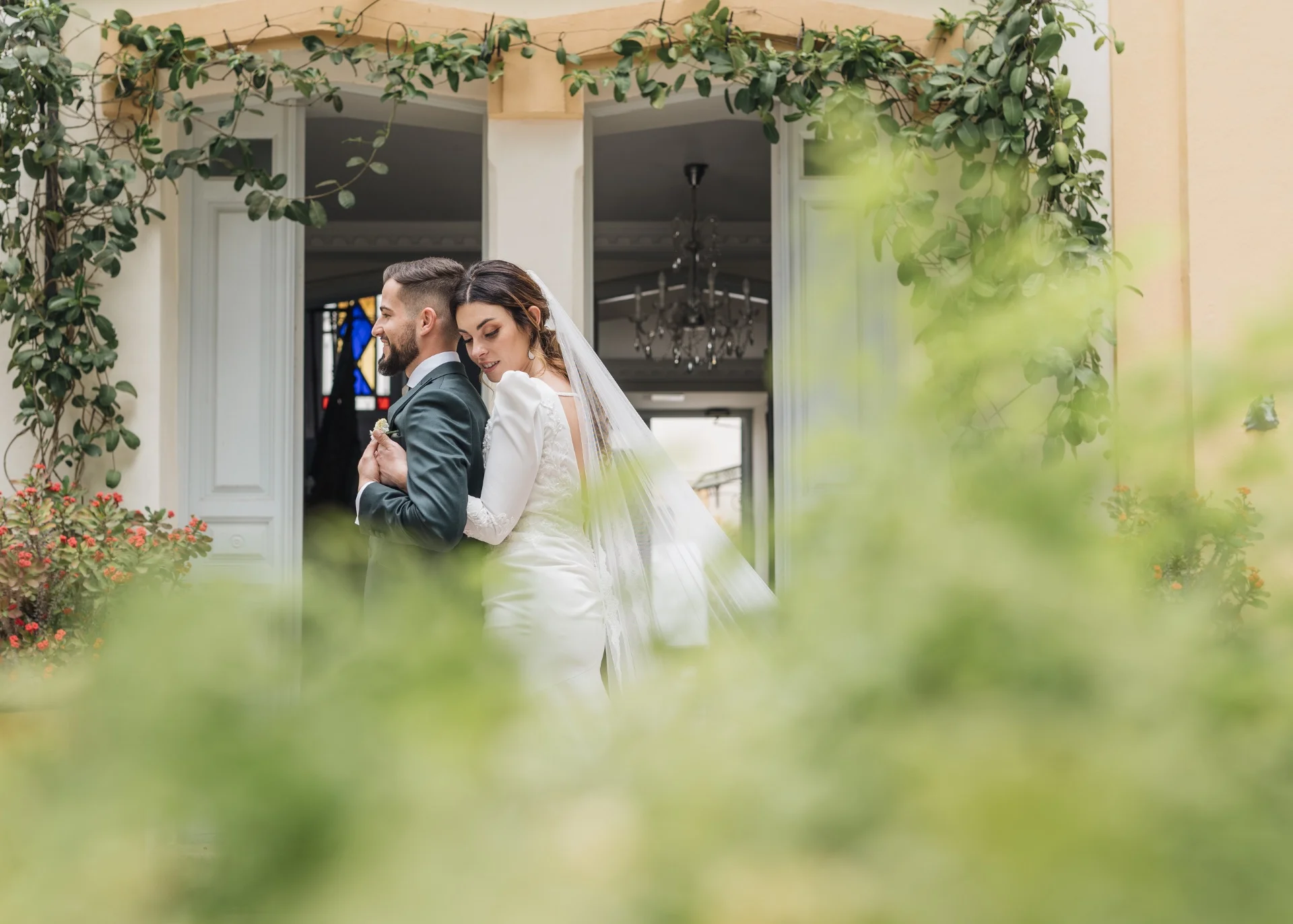 El si de los novios fotografía