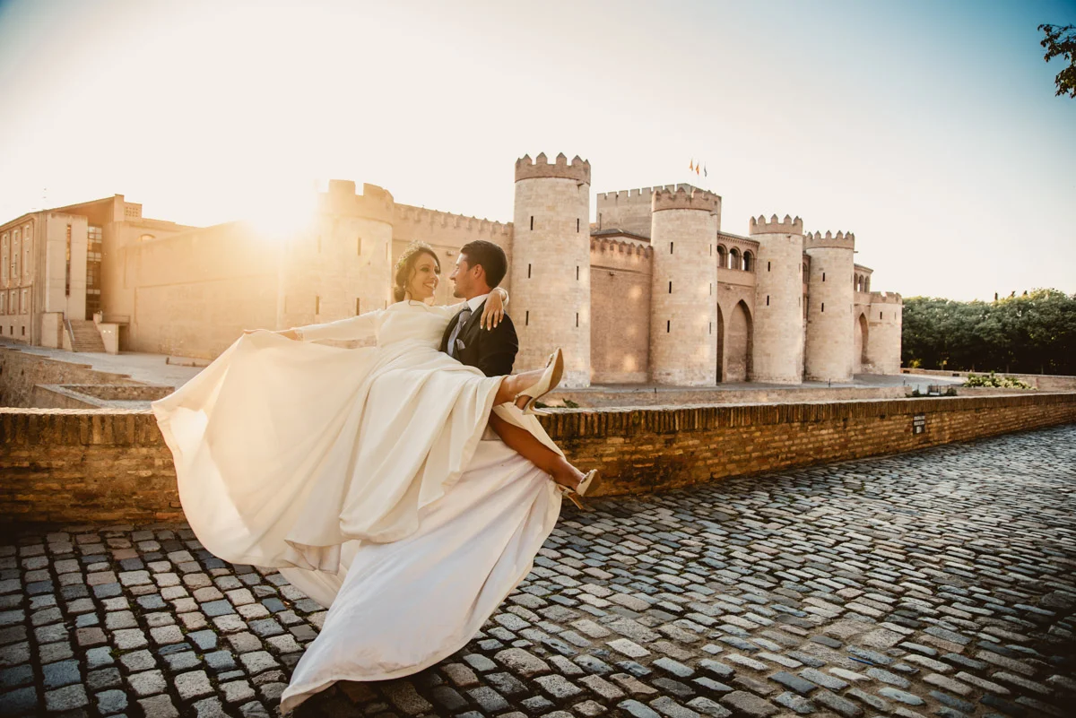 Foto de los novios