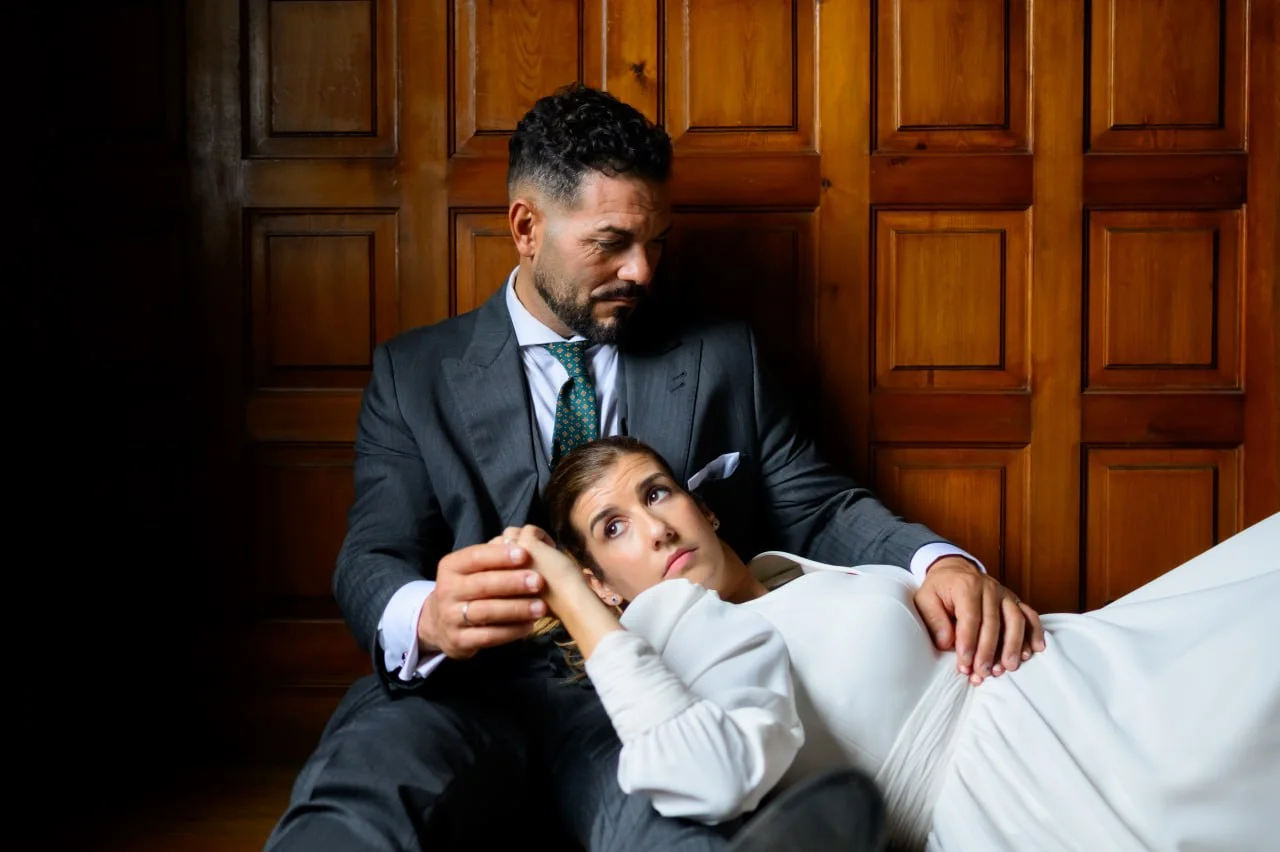 Foto de los novios