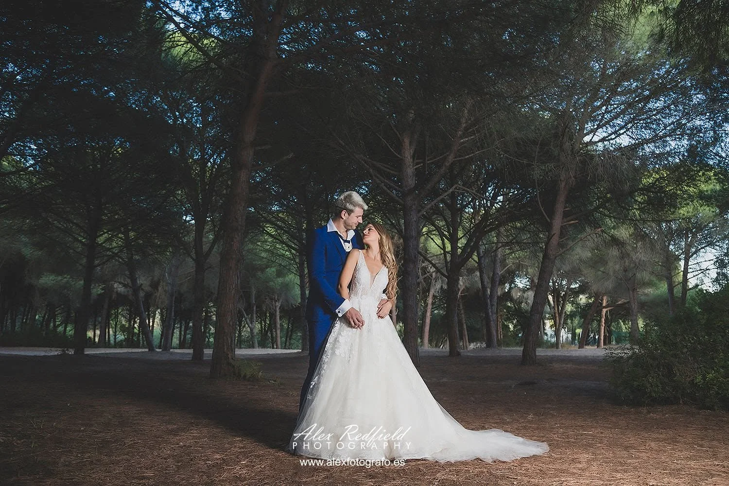 Foto de los novios