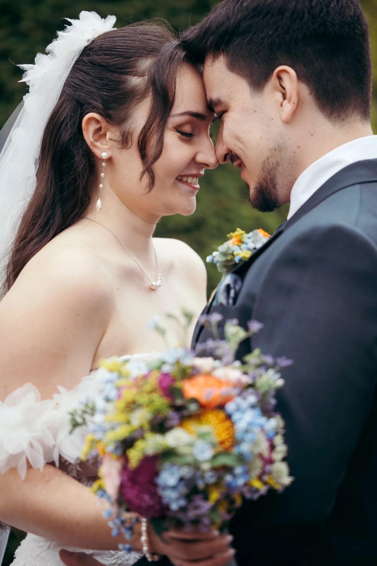Foto de los novios