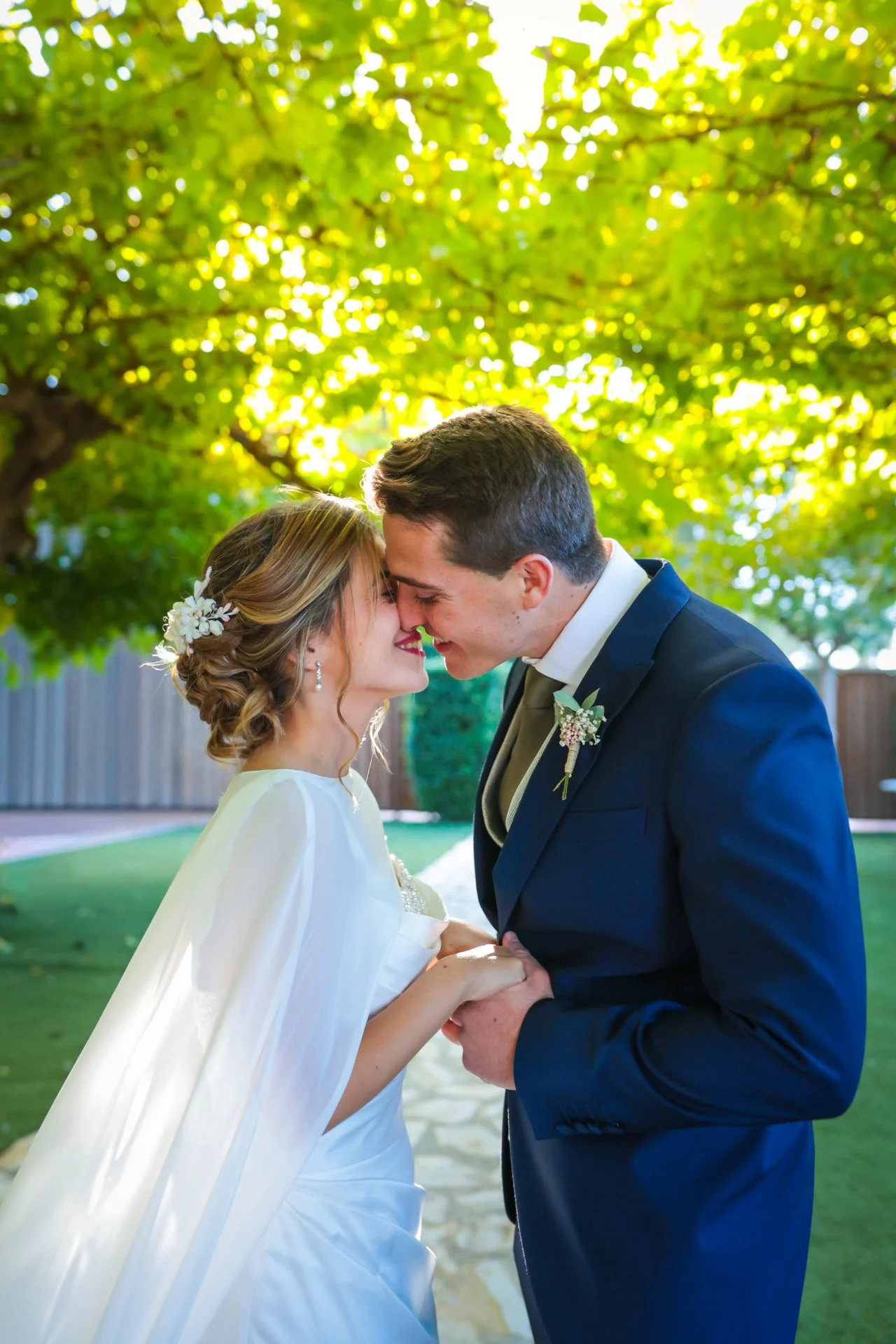 Foto de los novios