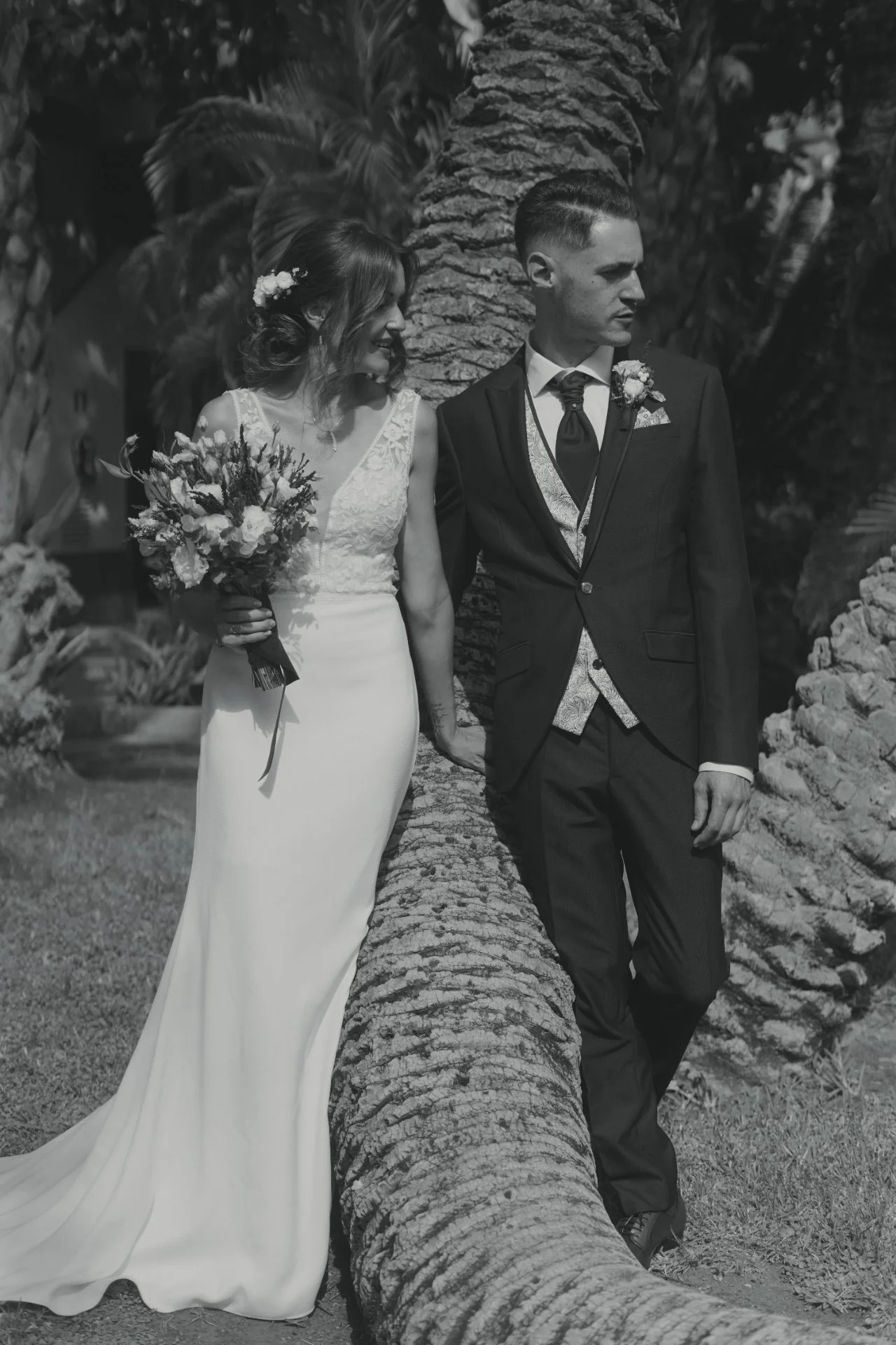 Foto de los novios