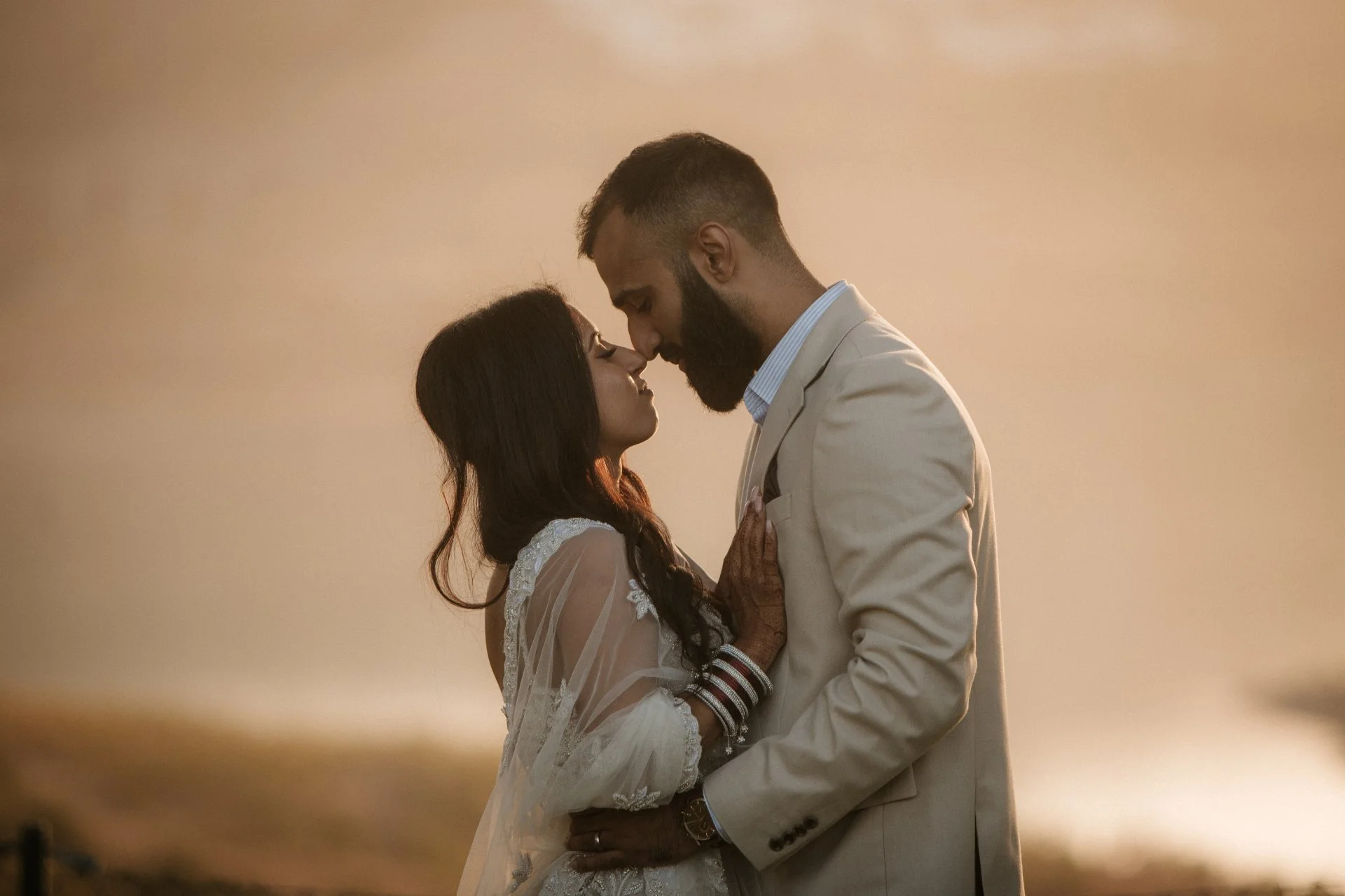Foto de los novios